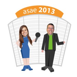 JibJab with Sarah Lugo of Digitec and Jay Daughtry of ChatterBachs for ASAE Annual 2013
